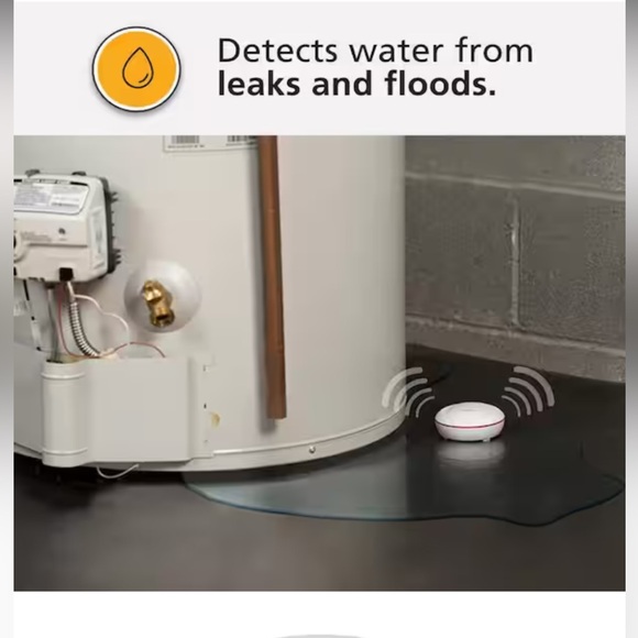 KIDDE Smart Detection Water Leak + Freeze Detector 60WLDR-W Battery Operated - Picture 4 of 5